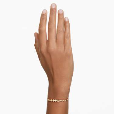 Imber Emily ブレスレット, ミックス・ラウンド・カット, ピンク