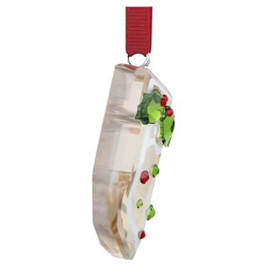 Holiday Cheers Gingerbread Stocking Ornament | Swarovski