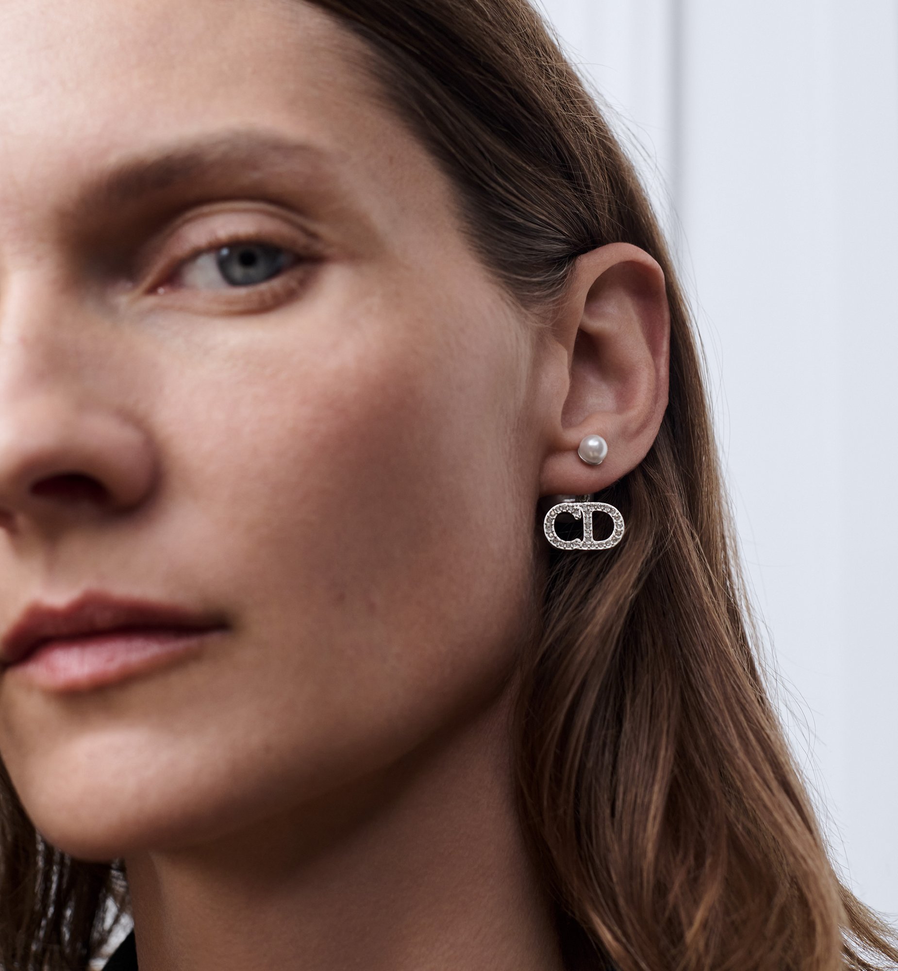 DIOR | Dior Tribales ピアス メタル・レジンパール・クリスタル