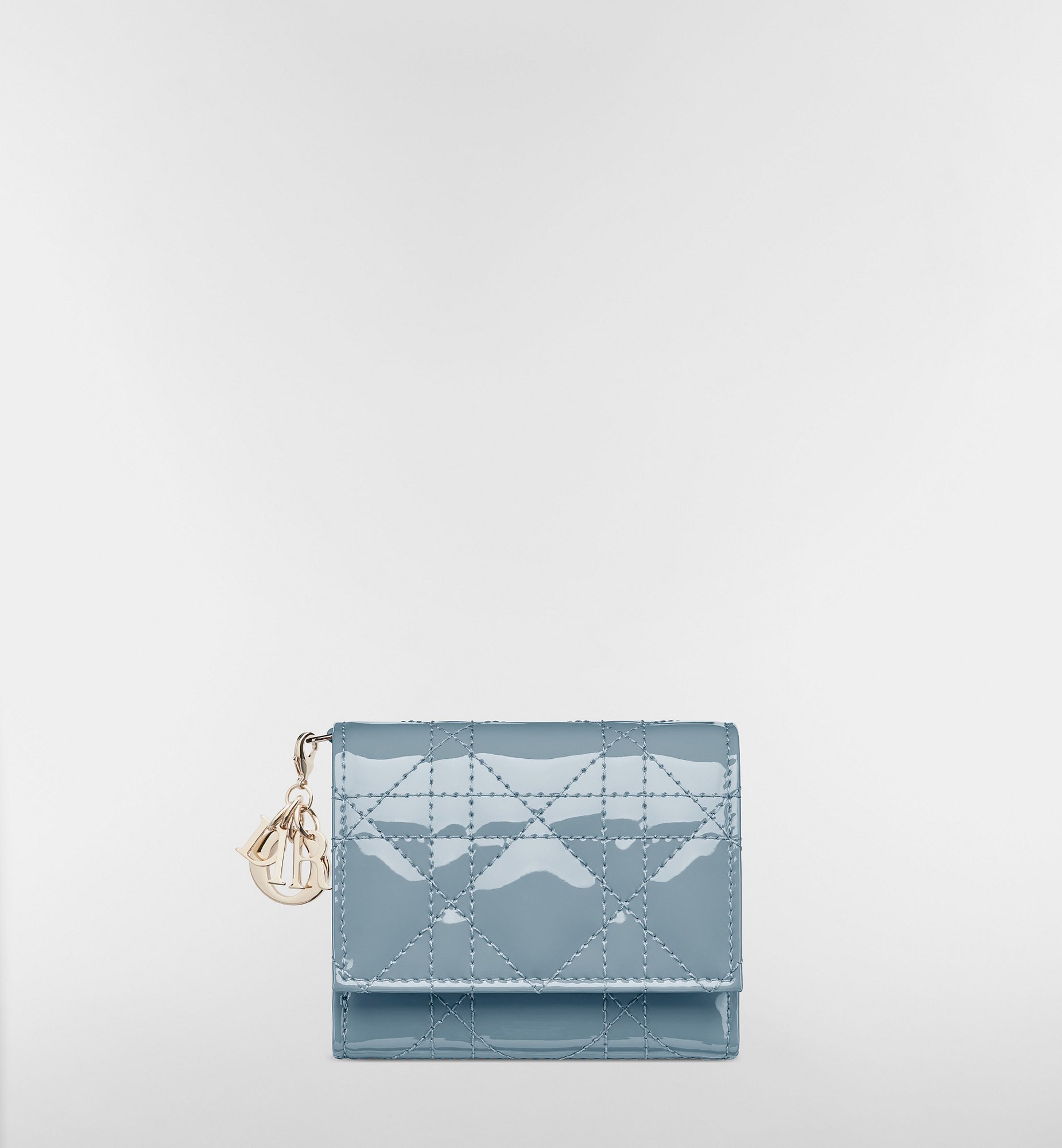 DIOR | 【日本限定】Lady Dior Lotus ウォレット カナージュ パテント