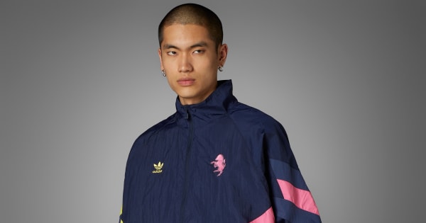 アディダス ユベントス オリジナルス トラックトップ - ブルー