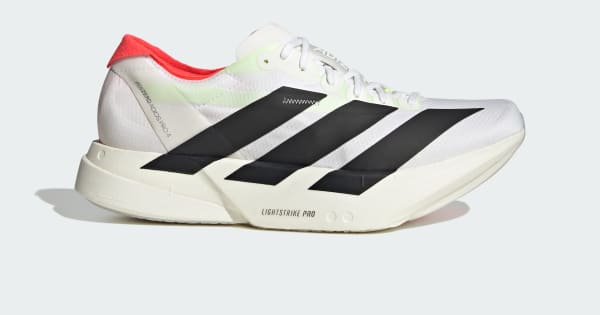 adidas Adizero Adios Pro 4 Sneakers - White | Free Shipping with