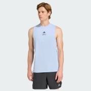 アディダス Les Mills グラフィック タンクトップ - ブルー