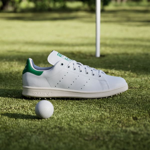 adidas Stan Smith Spikeless Golf Shoes - White | Free Shipping