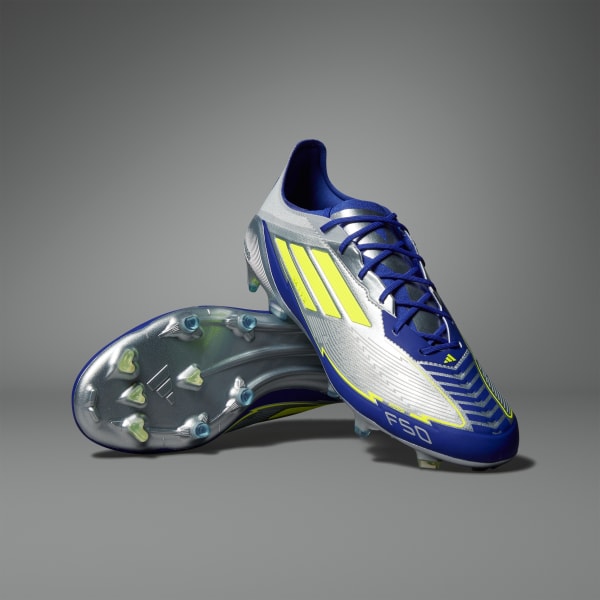 adidas F50 Elite Messi Firm Ground Cleats - Silver | Free Shipping