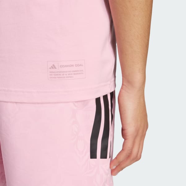 adidas House of Tiro Tulip Graphic Tee - Pink | Free Shipping with