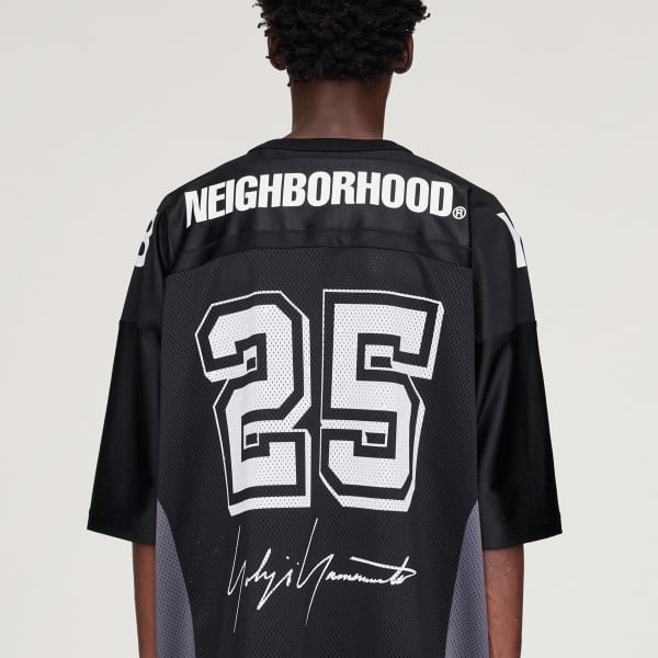 アディダス Y-3 NBHD FOOTBALL JERSEY - ブラック | アディダス ジャパン