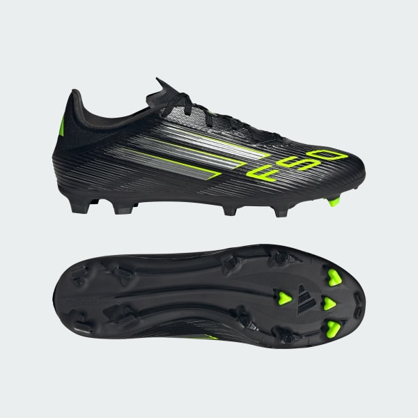 adidas F50 League Firm/Multi-Ground Cleats - Black | Free Shipping
