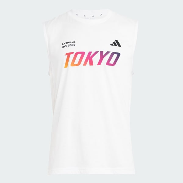 アディダス LES MILLS LIVE TOKYO イベント タンク - ホワイト