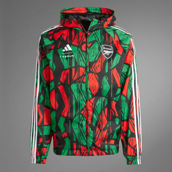 アディダス アーセナル × Labrum シーズナル ウインドブレーカー