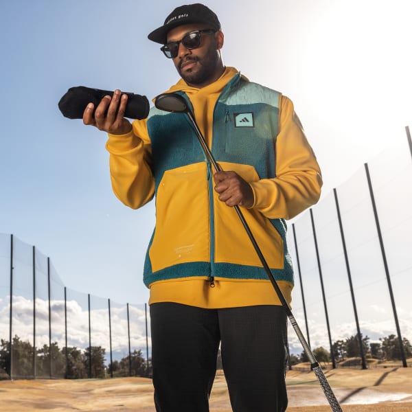 アディダス 【ゴルフ】ADICROSS パテッドBOAフリースベスト - グリーン