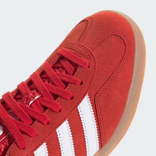 adidas Gazelle Indoor Sneakers - Red | Free Shipping with adiClub