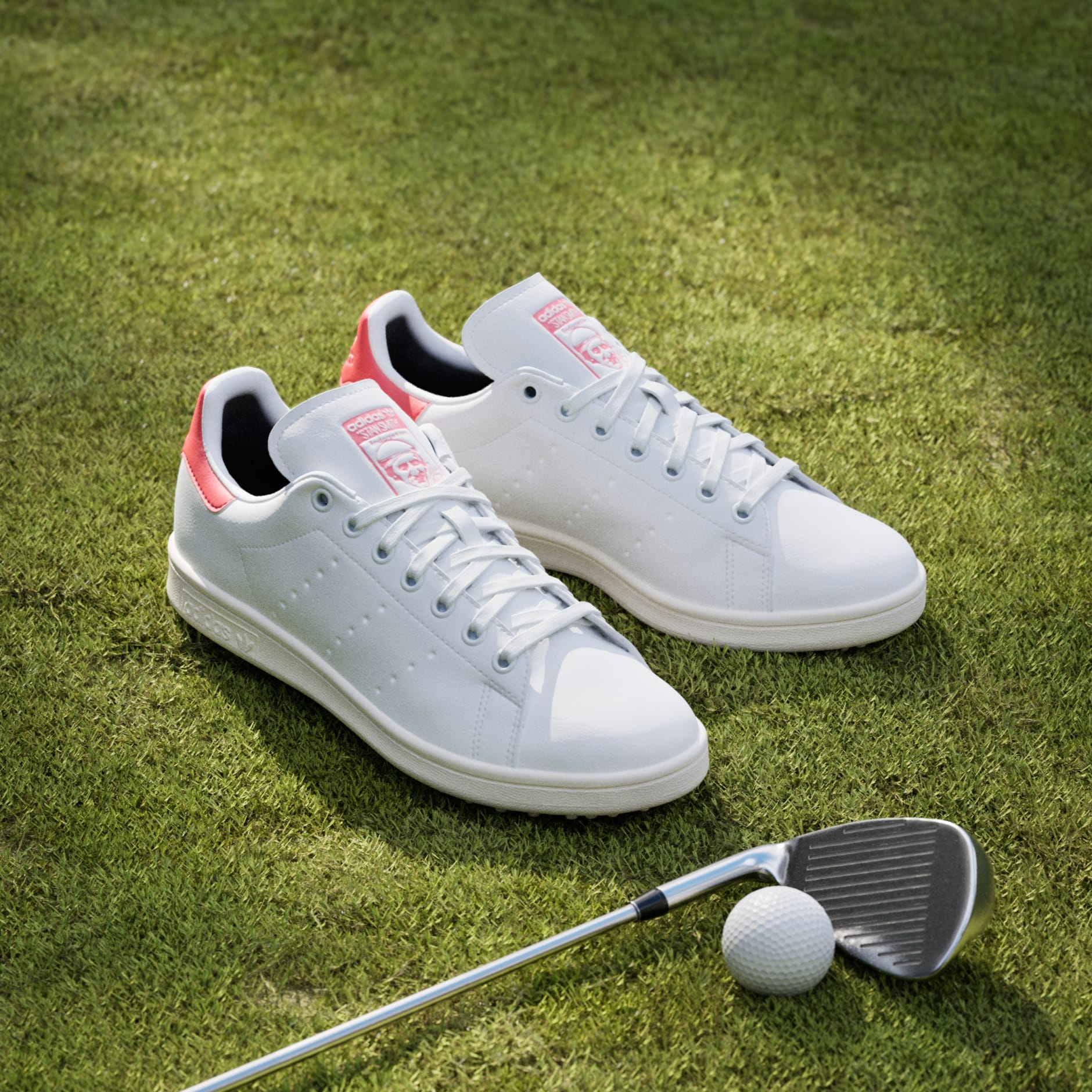 Golf shoes - Stan Smith Golf Shoes - White | adidas Saudi Arabia