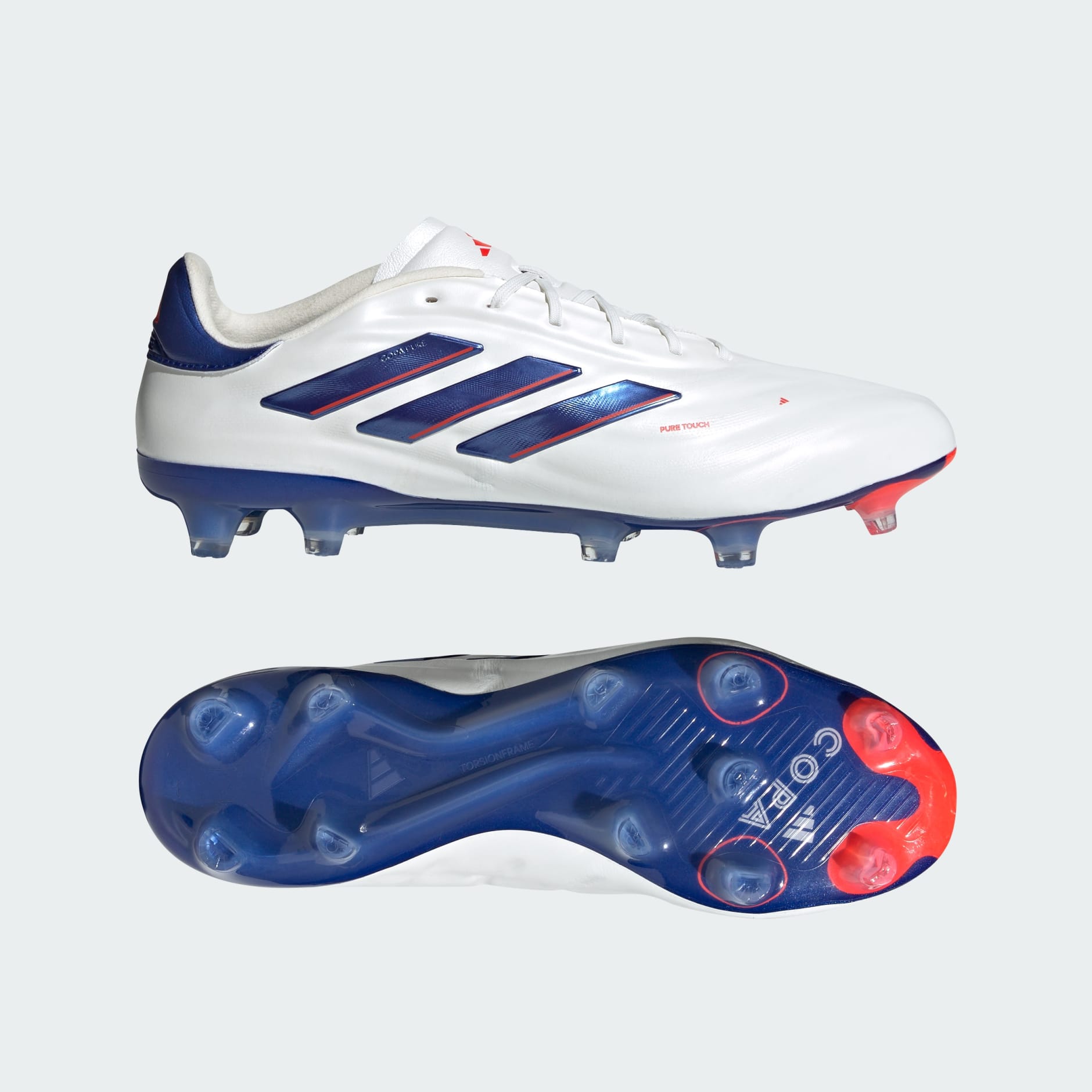 Boots - Copa Pure 2 Elite Firm Ground Boots - White | adidas Oman