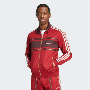 adidas トラック ジャケット - レッド 【アディダス公式】
