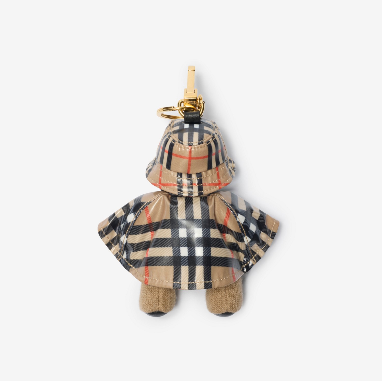 Thomas Bear Charm in Sand beige - Women | Burberry® Official