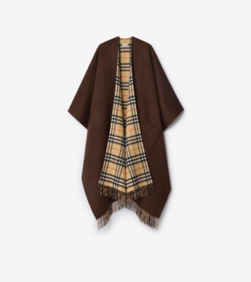 BURBERRY バーバリー ノバチェック リバーシブル ウールカシミヤ