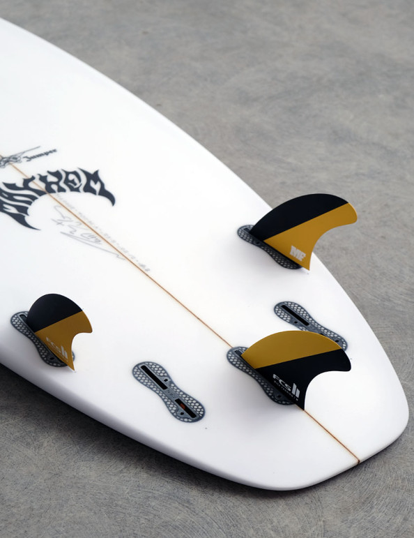 FCS II MF PC Thruster Fins Medium - Black/Mango