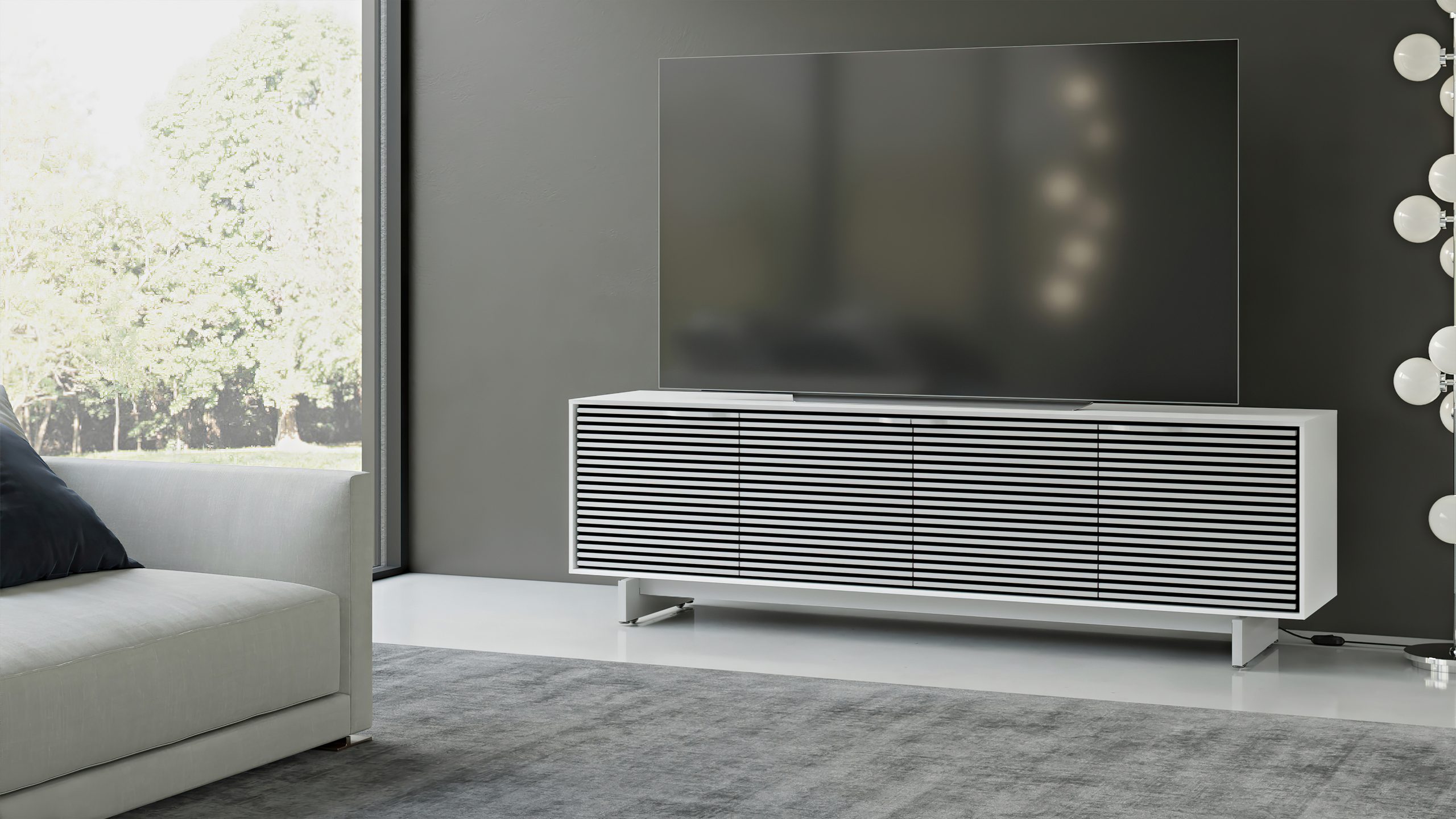 Align 7479 Large Modern TV Stand, Media Console & Credenza | BDI