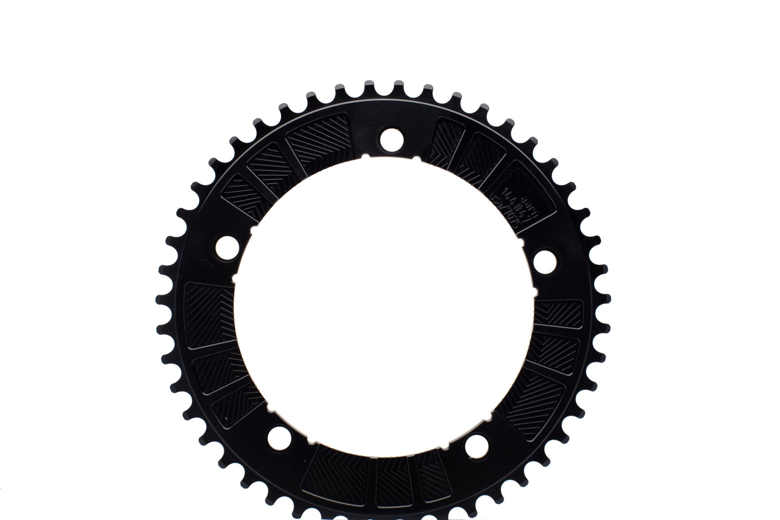 144#47/49/51 Limited Edition 15-panel Black Track Chainring