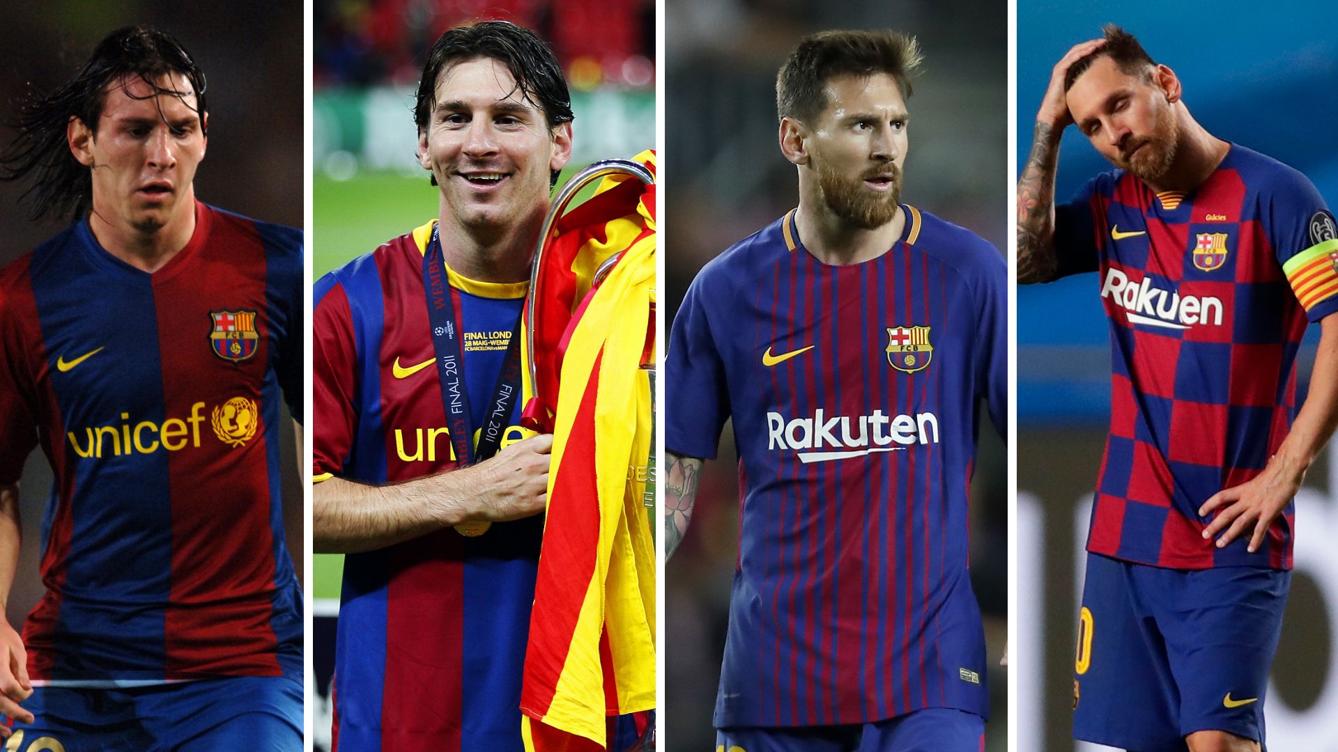 リオネル・メッシ｜バルセロナでのゴール&アシスト数・スタッツ一覧