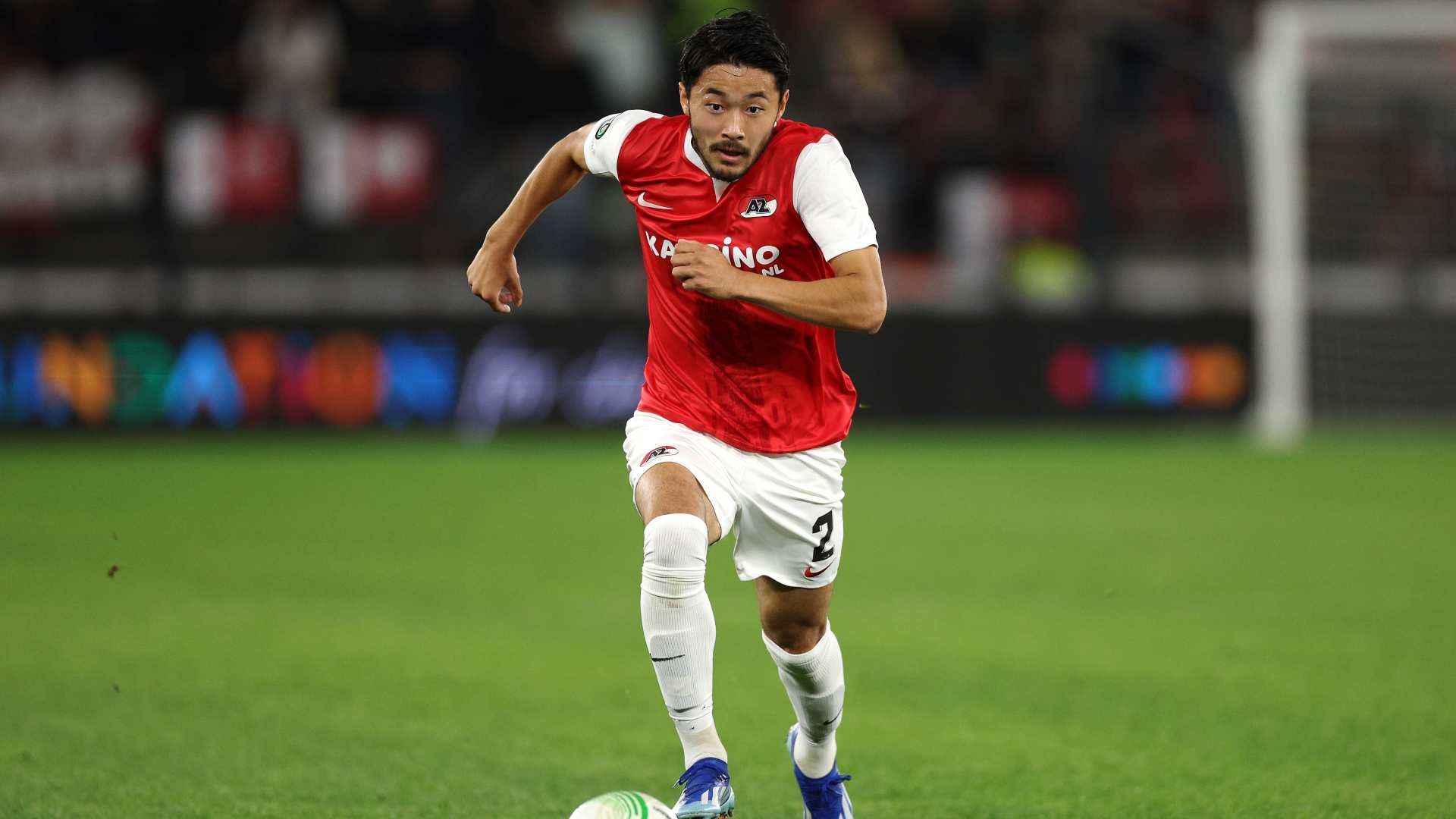 AZ 菅原由勢 オランダ エールディビジ 公式試合球 AZ 菅原由勢