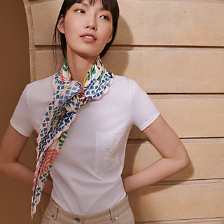 カレ 90 プリーツ 《ツイリー・オ・ブロック》 | Hermès - エルメス