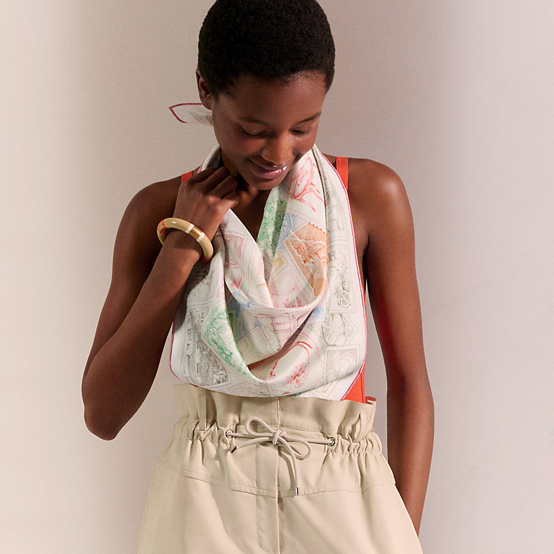 Le Philateliste du Faubourg scarf 90 | Hermès USA