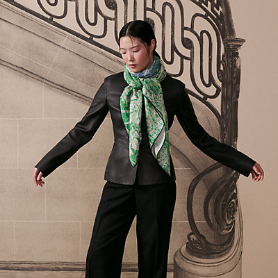 ショール 140 - グリーン - レディス, スカーフ、ショール＆マフラー