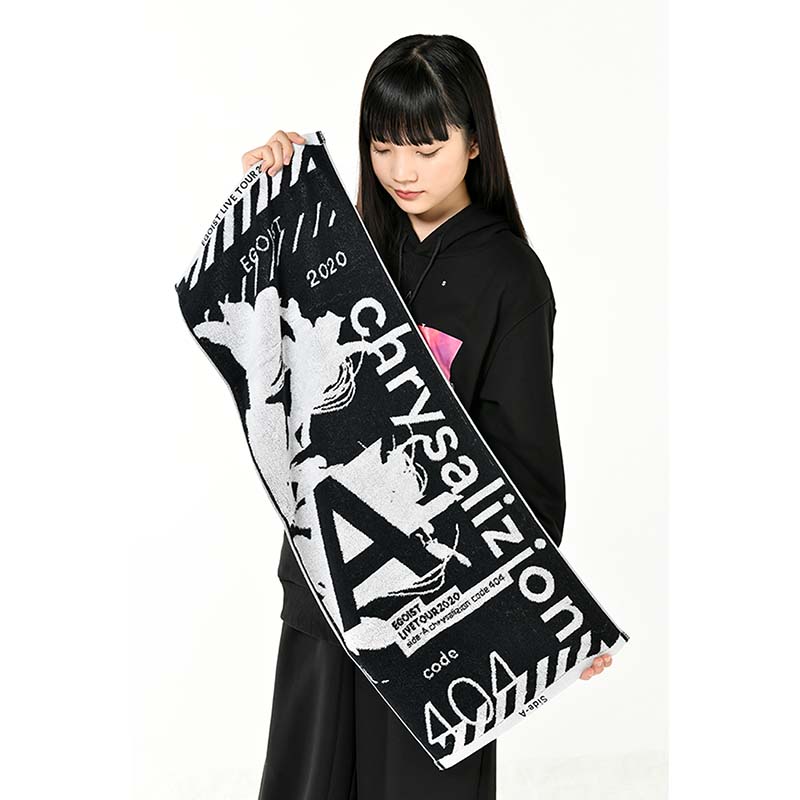 フェイスタオル「side-A:chrysalizion code 404」 - EGOIST OFFICIAL