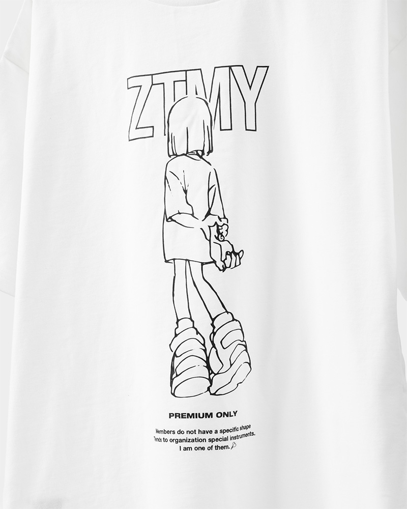 Re:Re:ZTMY NIRA Tee (White) - ZUTOMAYO MART