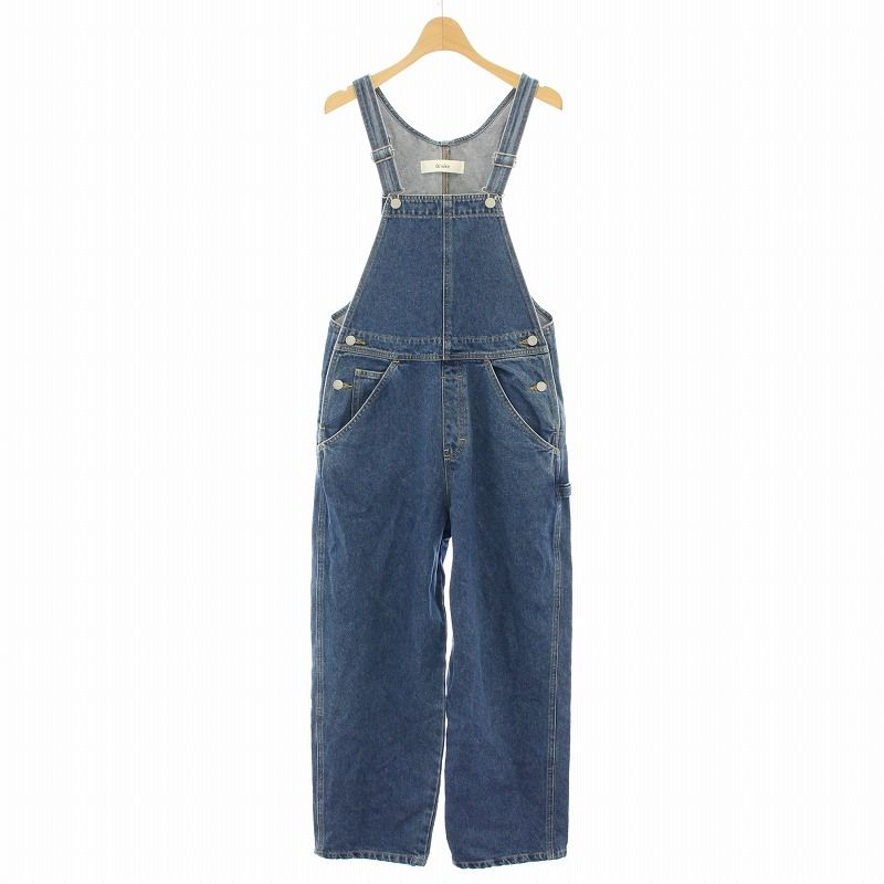 anuke Denim Overall 38 アンヌーク デニムオーバーオール