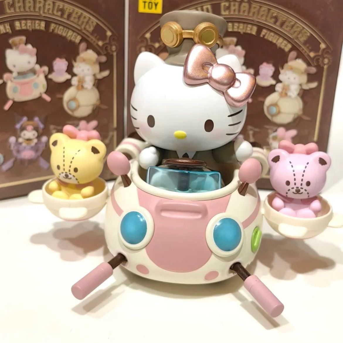 海外 限定 6種セット 蒸気 スチームパンク シリーズ サンリオ × TOPTOY
