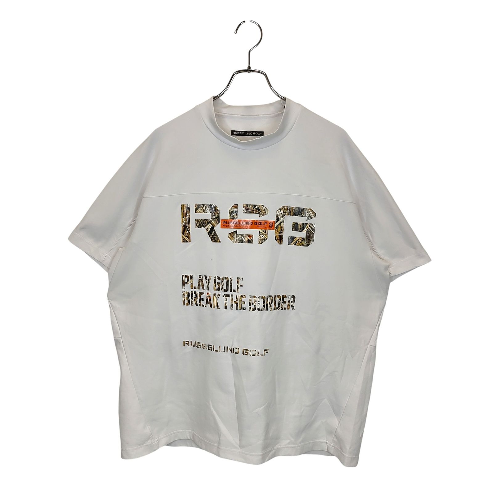 RUSSELUNO ラッセルノ ゴルフ 24SS S/S MOCKNECK SHIRT 半袖 モック