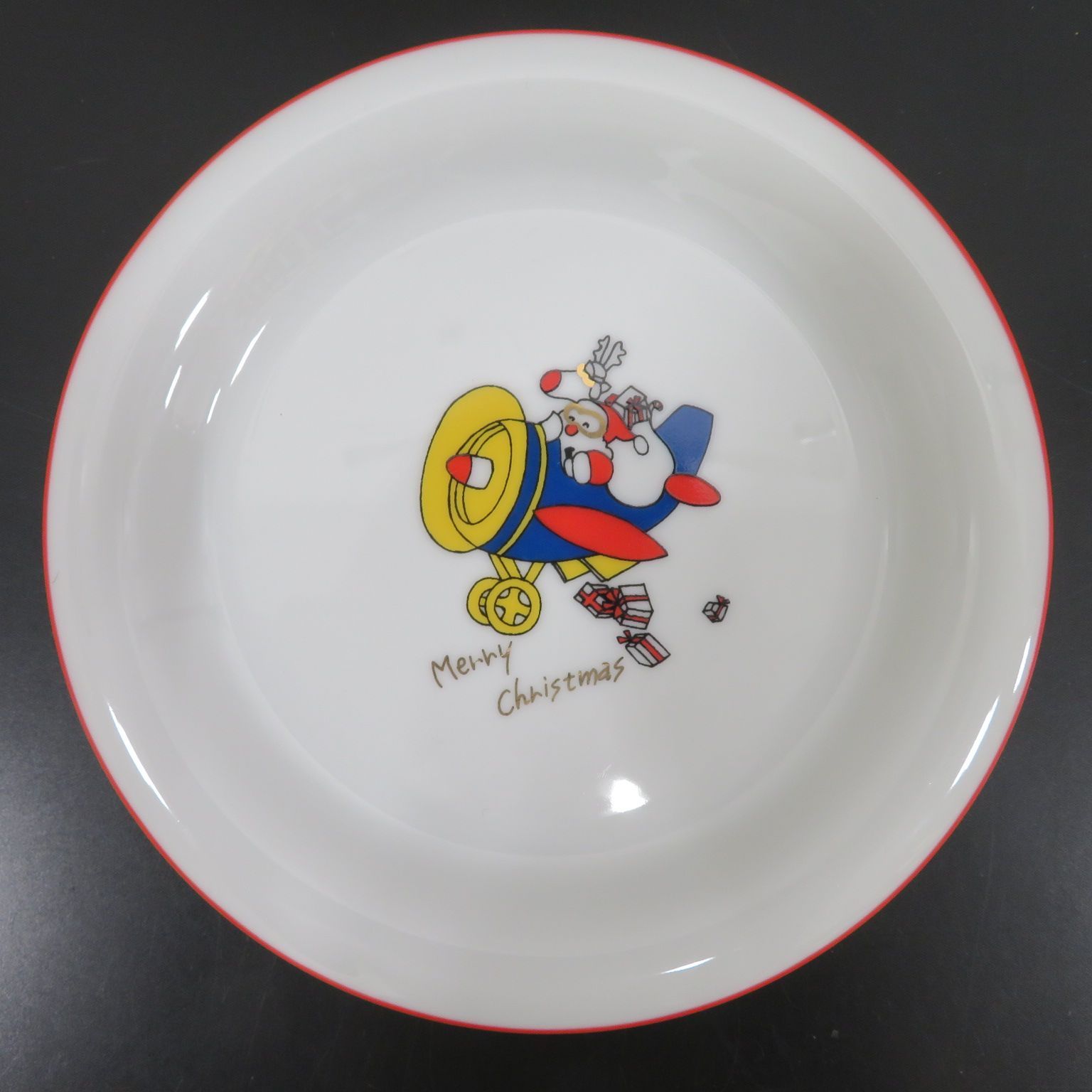 3166☆たち吉(TACHIKICHI)□皿□平皿□プレート□Merry Christmas