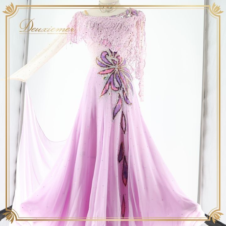 社交ダンス 衣装 スタンダードドレス ワンピース ドレス スタンダード