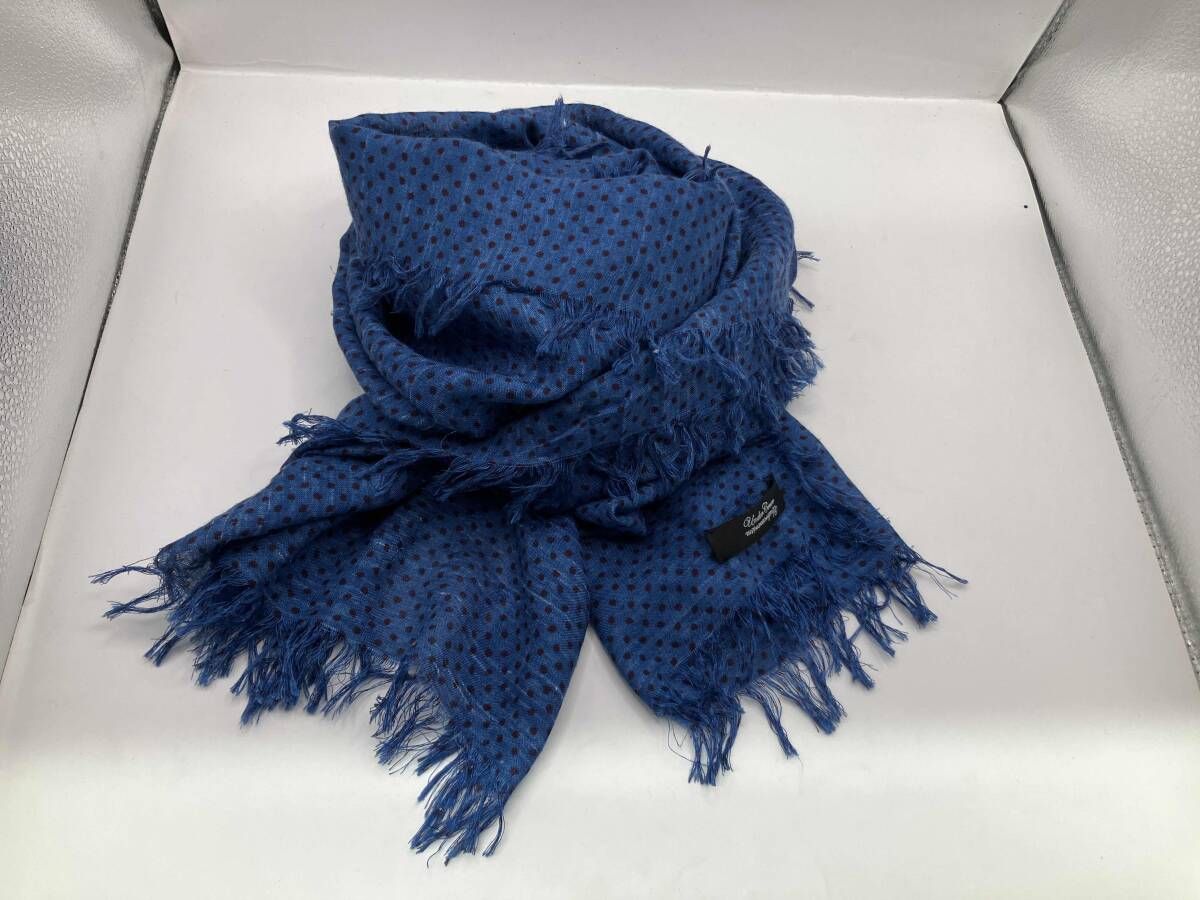 UNDERCOVERism/アンダーカバーイズム ストール・マフラー ブルー