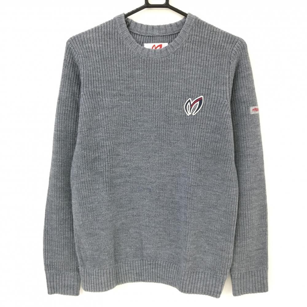 マスターバニーエディション メンズ カシミヤ セーター グレー 6