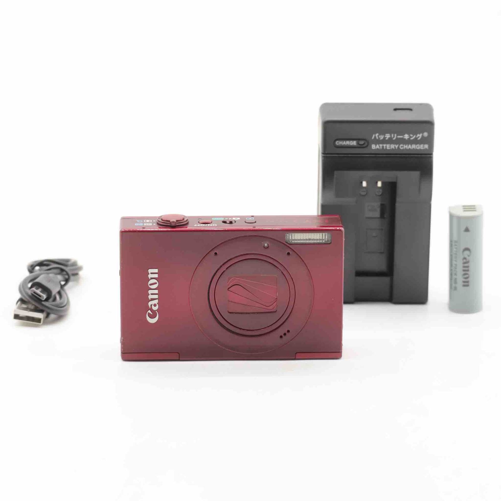 Canon IXY3 レッド PC1736 #465 - メルカリ