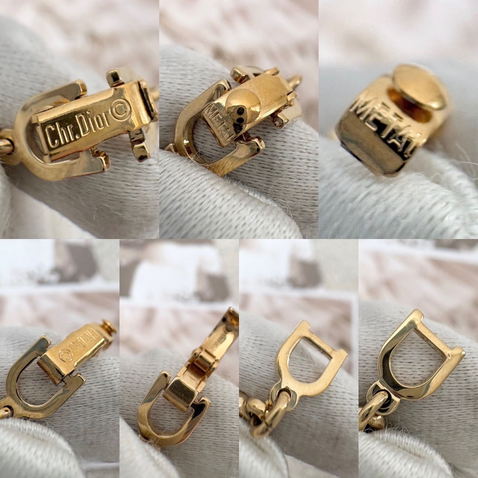 極美品】クリスチャンディオール ブレスレット CDロゴ アクセサリー