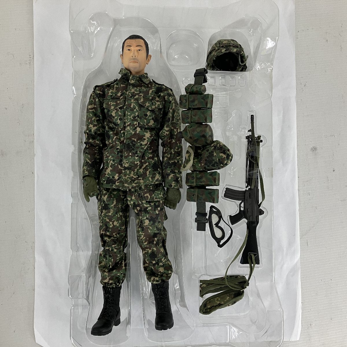 レア 陸上自衛隊 普通科隊員 中隊長 服部雅人 フイギュア レア 陸上