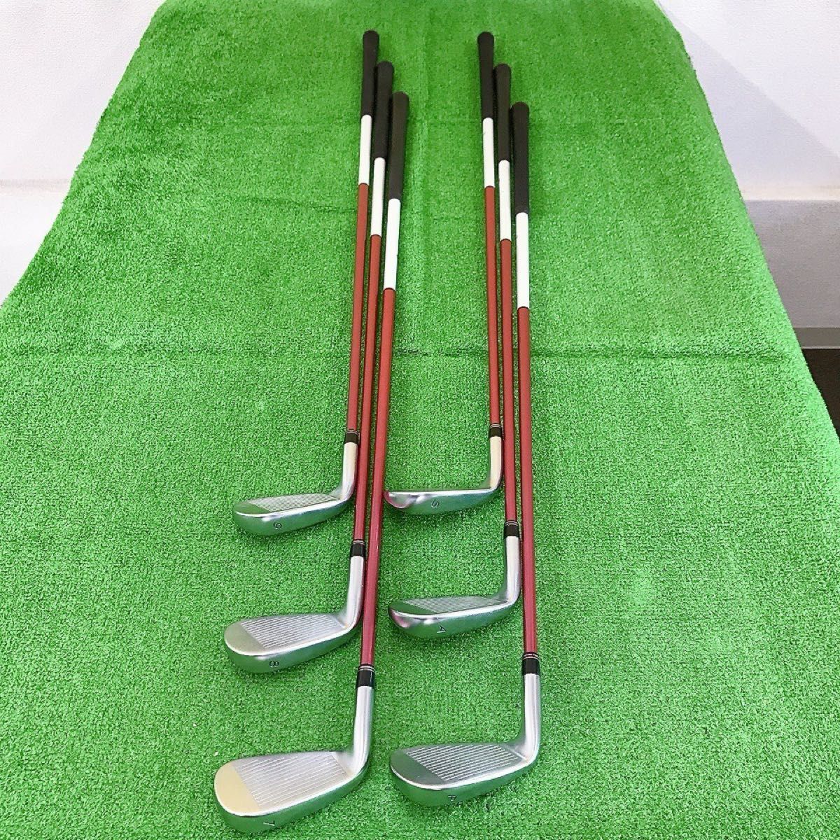 ツ31☆テーラーメイド R9MAX 6本レディースアイアンセットL REAXJP