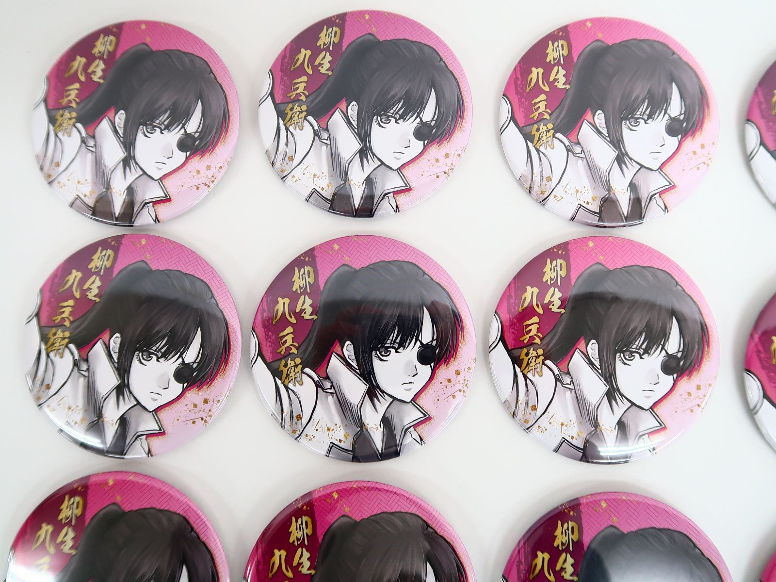 銀魂 柳生九兵衛 性転換編 男体化 女体化 缶バッジ 銀魂 柳生九兵衛 性