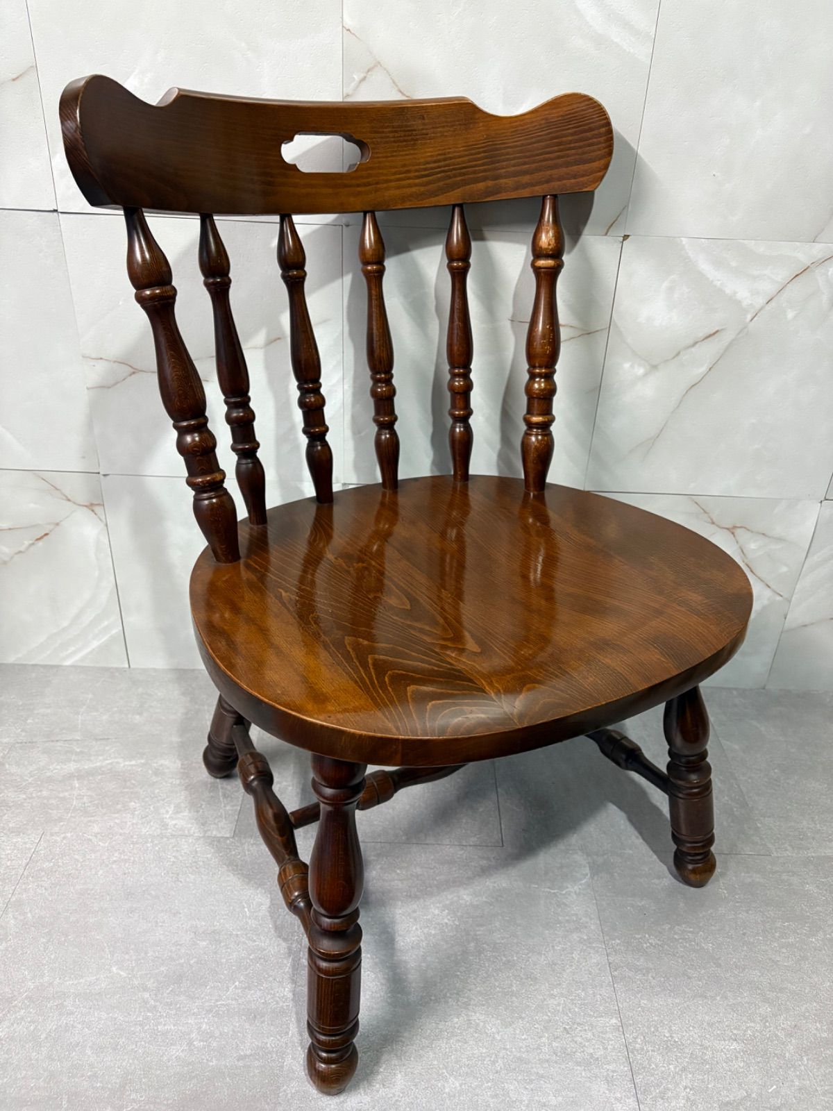 ② 柏木工 KASHIWA ウィンザーチェア オールド ろくろ脚 vintage