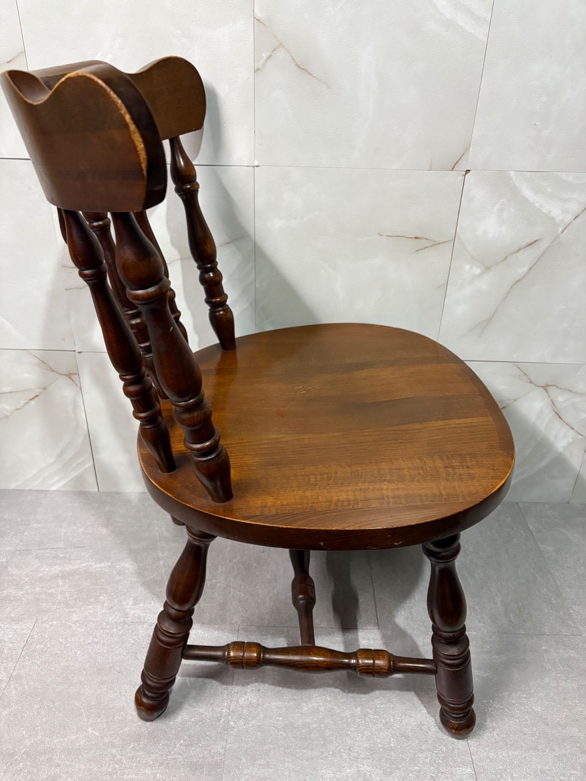 ⑧ 柏木工 KASHIWA ウィンザーチェア オールド ろくろ脚 vintage