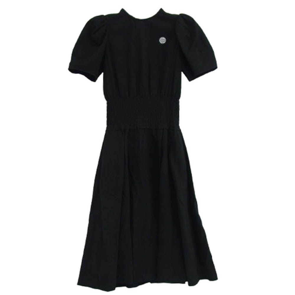 美品✨23ssボーダーズアットバルコニー ペプラムワンピース 結婚式 黒