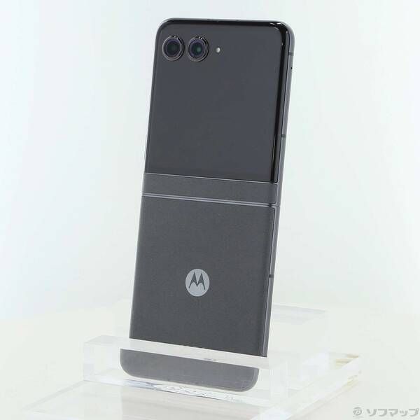 中古品〕 motorola razr 50s 256GB コアラグレイ MOSAJ1 Softbank SIM