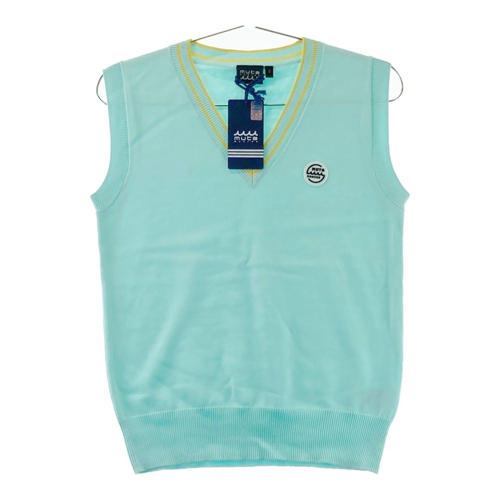 サイズ：0 MUTA MARINE ストア ムータマリン ニットベスト ブルー系