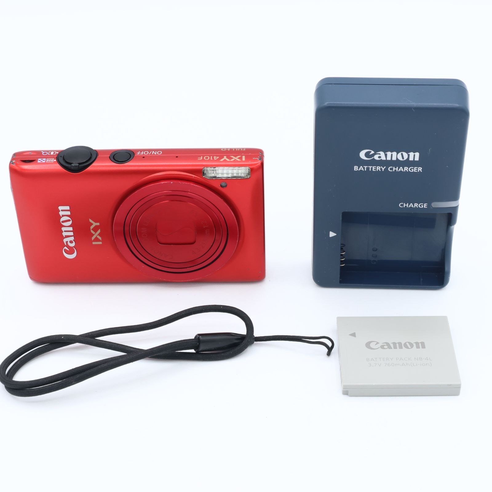 キヤノン Canon IXY 410F レッド 現状品 ＃A307 CANON IXY 410F