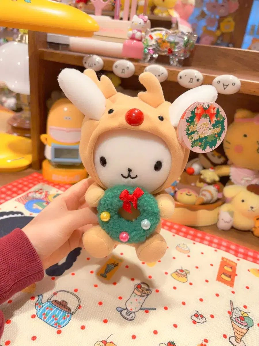 うさずきん 2003 クリスマス トナカイ ぬいぐるみ うさずきん 2003